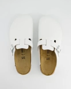 Birkenstock BOSTON In Weiß -Herrenschuhe sind das, was wir tun. T 00520031609 pic11