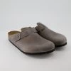 Birkenstock Boston Weichbettung In Grau
