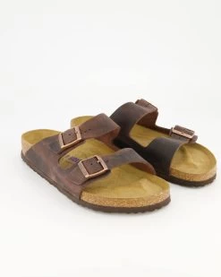 Birkenstock Arizona Weichbettung In Braun