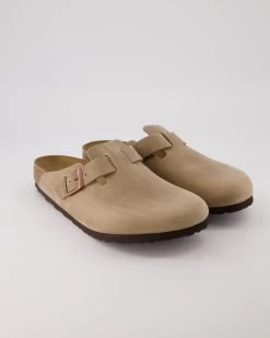 Birkenstock Boston In Beige