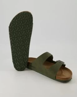 Birkenstock Arizona Vegan In Grün -Herrenschuhe sind das, was wir tun. T 00580400054 pic12