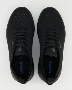 Geox U SPHERICA A - KNITTED TEXT. In Schwarz -Herrenschuhe sind das, was wir tun. T 05510400170 pic11