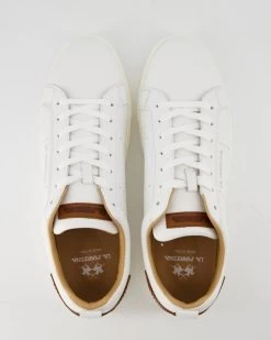 La Martina Boxland In Weiß -Herrenschuhe sind das, was wir tun. T 05520000536 pic11