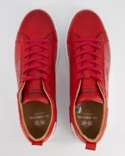 La Martina Sneaker In Rot -Herrenschuhe sind das, was wir tun. T 05560000030 pic11