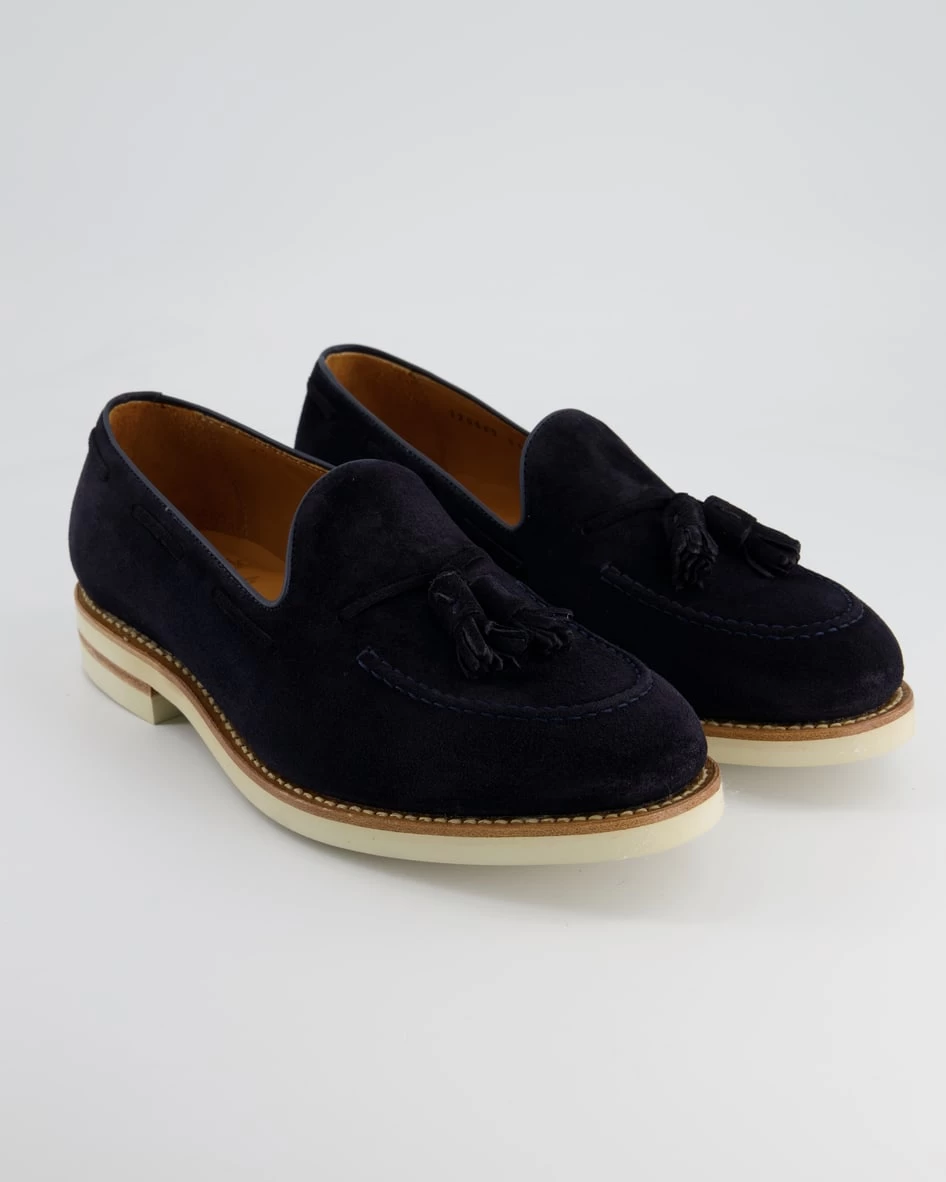 Berwick Slipper In Blau 1 Berwick Slipper In Blau