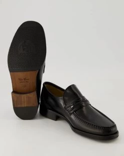 Linea Terry Slipper In Schwarz -Herrenschuhe sind das, was wir tun. T 06310000074 pic12