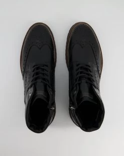 La Martina Schnürboots In Schwarz -Herrenschuhe sind das, was wir tun. T 08010000149 pic11