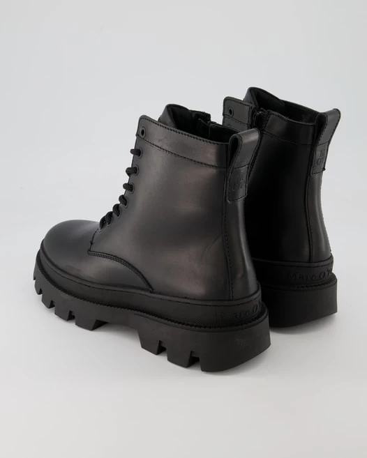 Marc O'Polo Marc O´Polo Lace Flatheel Bootie In Schwarz 3 Marc O'Polo Marc O´Polo Lace Flatheel Bootie In Schwarz – Bild 3