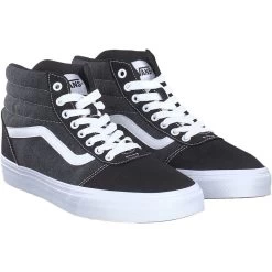 Vans Ward Hi In Schwarz